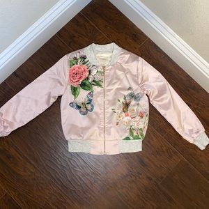 Girls Hannah Banana Crystal Detail Jacket
